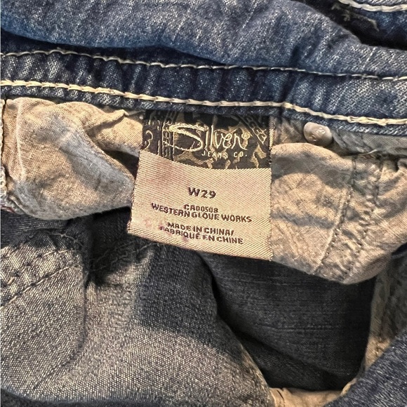 Silver Jeans Suki Surplus Capri - Picture 8 of 9